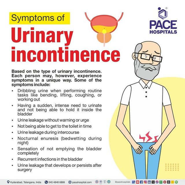Urinary Incontinence Symptoms Causes Types and Treatment